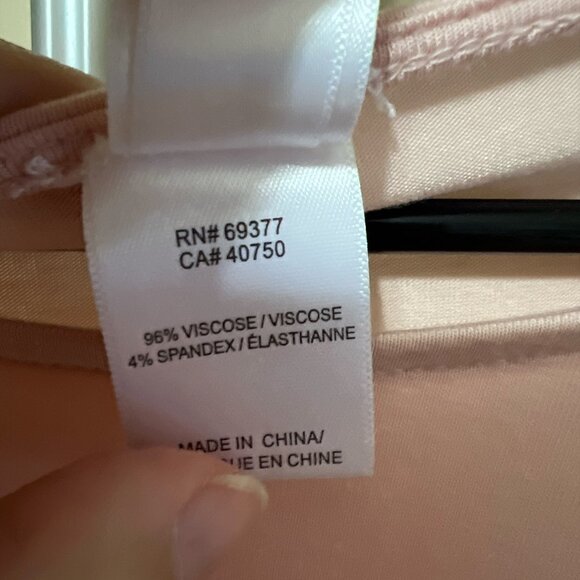 Marla Wynne Layers Stretch Pink Colorblock Boxy Top with Dolman Sleeves - Picture 2 of 5